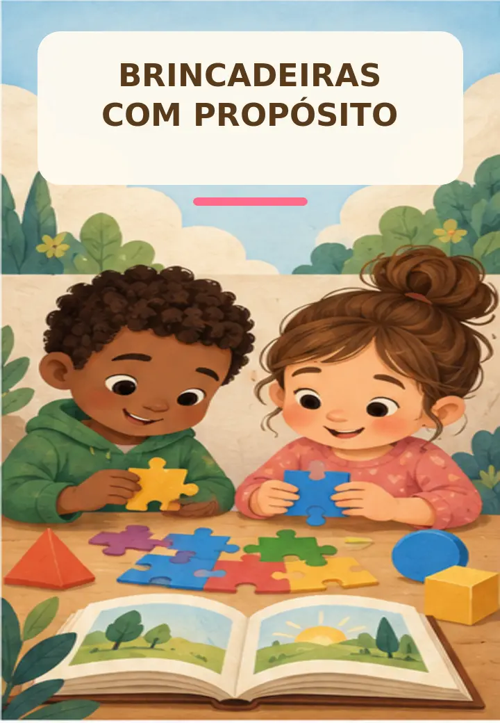 Capa exclusiva Brincadeiras com Propósito
